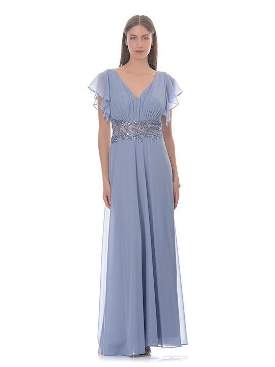 Farmaki Maxi Dress Indigo