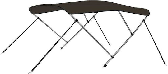 vidaXL L184xB189xH135cm Schwarz Farbe