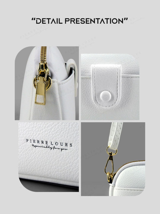 Women's Flap Bag White 614-64 White