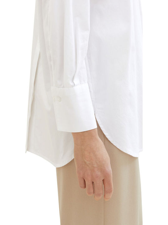 Women's Long Sleeve Shirt White