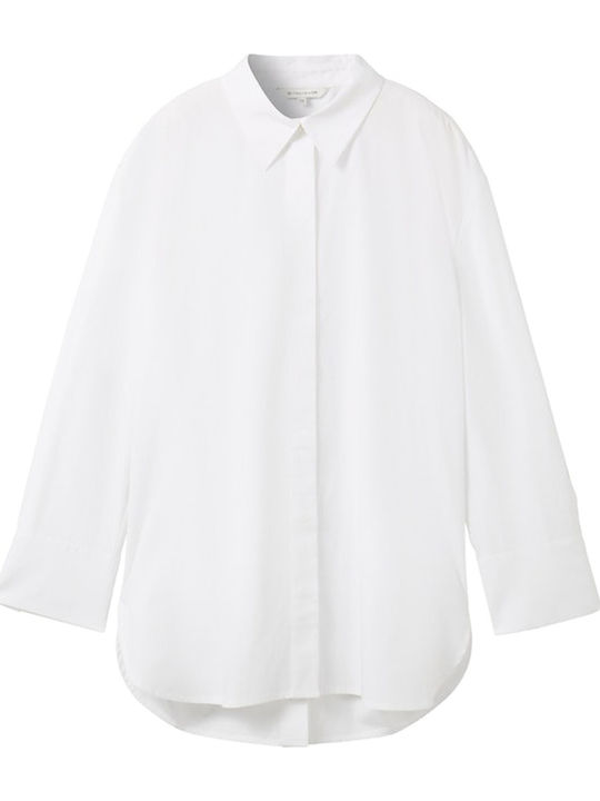 Women's Long Sleeve Shirt White