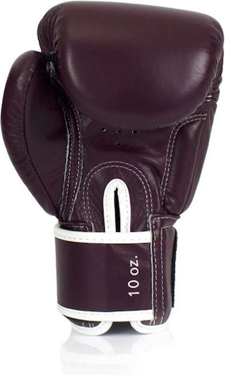 Fairtex Boxing Gloves Leather for Match Red