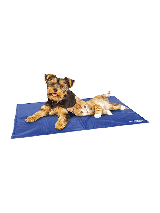 Croci Στρώμα Ψύξης Σκύλου Γάτας Μπλε Fresh Mat 96x81εκ Croci Στρώμα Ψύξης Σκύλου Γάτας Μπλε Fresh Mat 96x81εκ