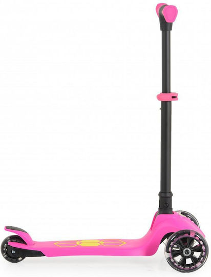 Byox Kids Scooter Foldable Lamborghini 3-Wheel for 3+ Years Pink
