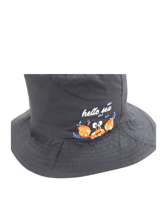Venere Παιδικό Καπέλο Bucket Μαύρο