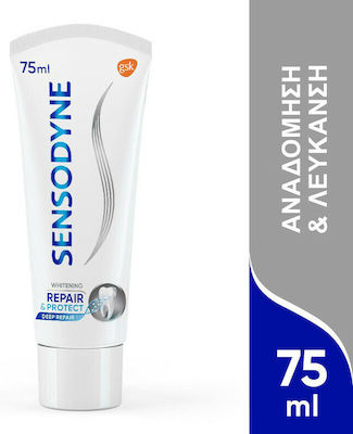 Sensodyne Whitening Repair & Protect Οδοντόκρεμα για Ευαίσθητα Δόντια & Λεύκανση 75ml