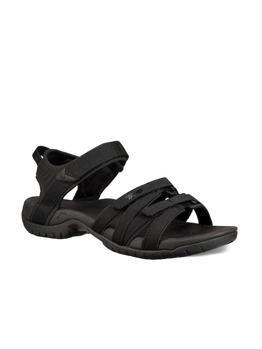 Teva Tirra Damen Flache Sandalen in Schwarz Farbe