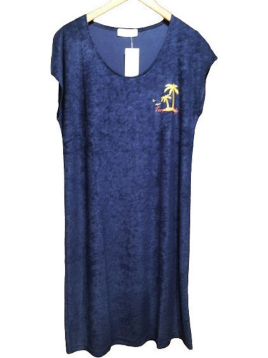 Relax Lingerie Γυναικείο Φόρεμα Παραλίας Navy Μπλε