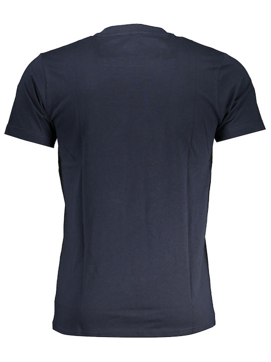 Roberto Cavalli Men's Short Sleeve T-shirt Blue