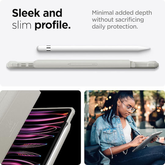 Spigen Sgp Air Skin Pro Folio Apple Ipad Pro 11" 22 21 20 18 Grey Acs06075