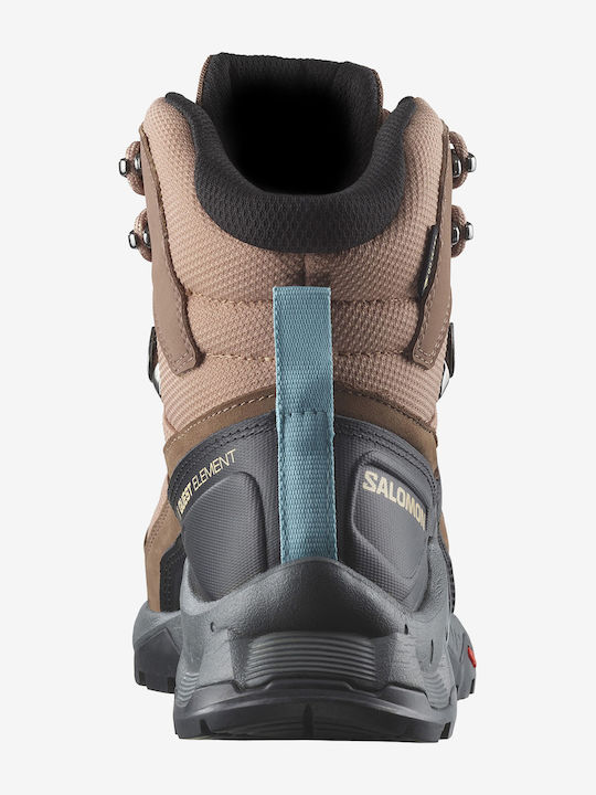 Salomon Quest Element Gtx Women's Hiking Boots Waterproof with Gore-Tex Membrane Brown