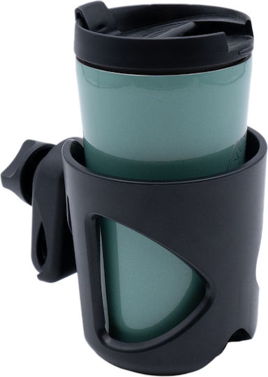 Uncle George Ποτηριού Bicycle Bottle Holder Compatible for General Purpose Stroller, Scooter, Skateboard 10x9.5cm
