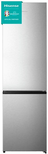 Hisense Ψυγειοκαταψύκτης 336lt Total NoFrost Υ200.4xΠ59.5xΒ59εκ. Inox RB440N4BCE