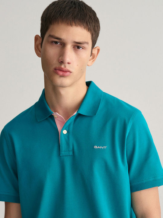 Polo T-shirt Ocean Turquoise