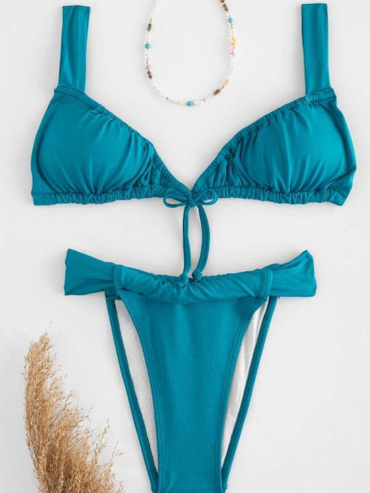 Set Bikini Πετρόλ