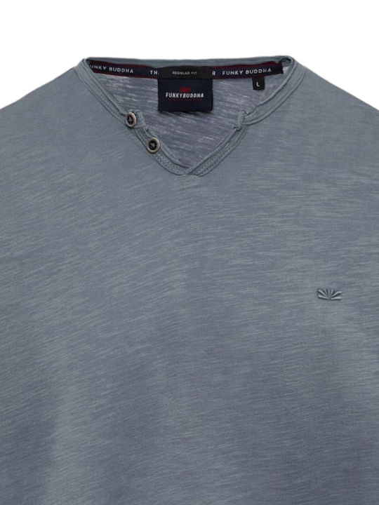 Short Sleeve Blouse Dk Grey