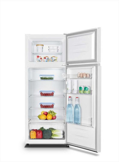 Hisense Ψυγείο Δίπορτο 206lt Υ143.4xΠ55xΒ54.2εκ. Λευκό RT267D4AWE