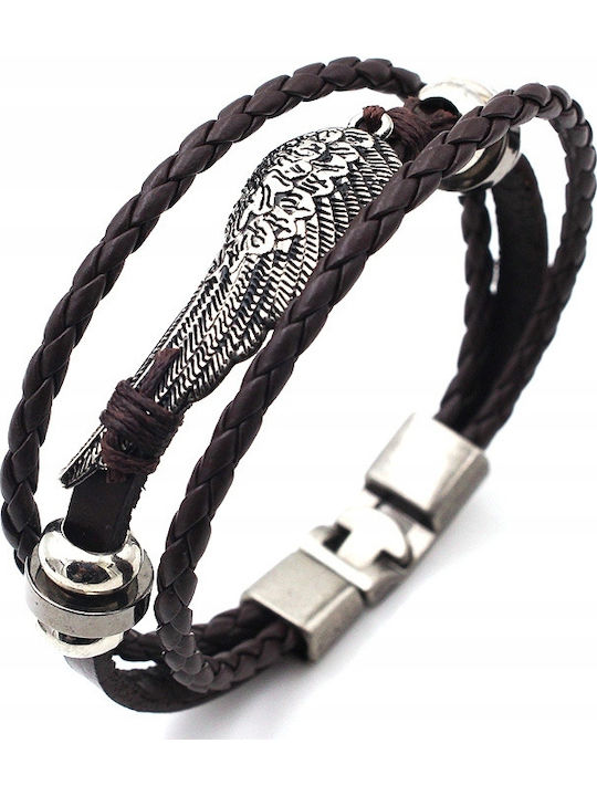 Men's Leather Bracelet 21cm
