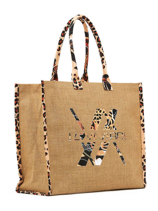 Verde Women's Beach Bag 14-0293 Jute Camel Verde Women's Beach Bag 14-0293 Jute Camel