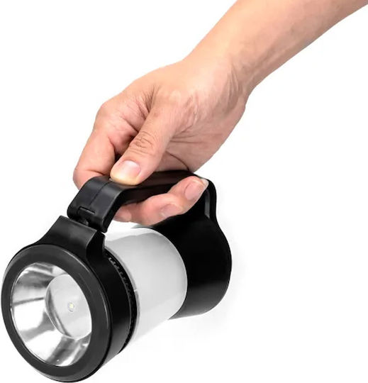 LED Laterne Taschenlampe dimmbar 140lm Camping oder Angeln kaltes warmes weißes rotes Licht Schwarz Aigostar