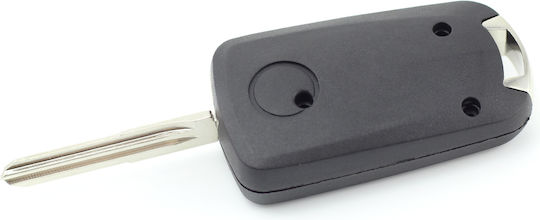 CarGuard Κέλυφος Κλειδιού Αυτοκινήτου με Λάμα με 2 Κουμπιά για Opel