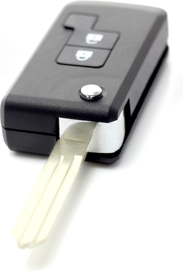 CarGuard Carcasă cheie auto cu lamă cu 3 butoane pentru Nissan