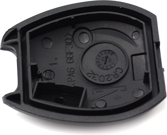 CarGuard Carcasă cheie auto cu lamă cu 2 butoane pentru Mini Cooper