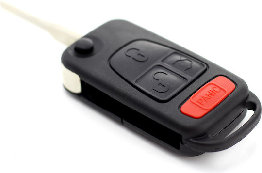 CarGuard Κέλυφος Κλειδιού Αυτοκινήτου με Λάμα με 3 Κουμπιά για Mercedes Benz