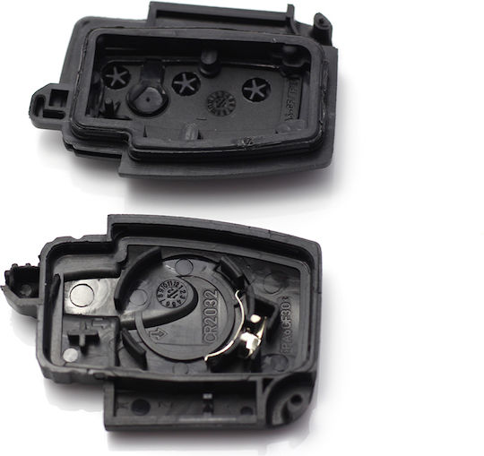 CarGuard Carcasă cheie auto cu lamă cu 3 butoane pentru Ford
