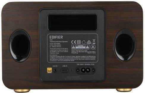 Edifier D32 Bluetooth Speaker 60W with Battery Life up to 12 hours Black Walnut