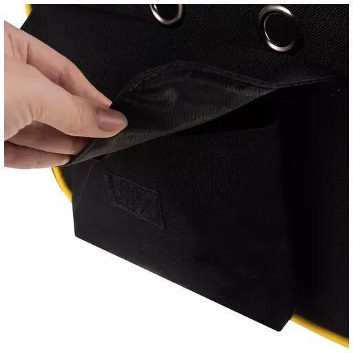 Purlov Pet Carrier Bag Black with Air Vents Extra Pockets 35x41.5x28 Cm Purlov