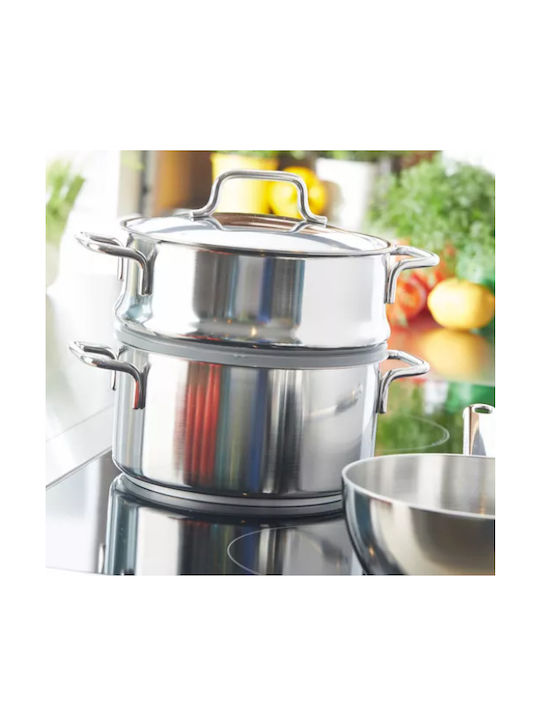 Demeyere Apollo Deep Stainless Steel Pot 3lt / 20cm
