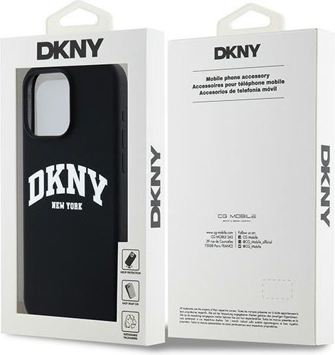 DKNY Liquid Umschlag Rückseite Silikon / Kunststoff Weiß (iPhone 14 Pro Max)
