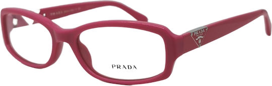 Prada Γυναικείος Κοκκάλινος Σκελετός Ροζ PR10NV DAL1O1
