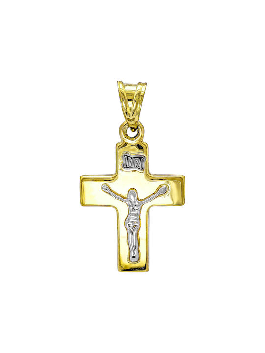 Kiriakos Gofas Men's Gold Cross 14K with Chain