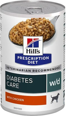 Prescription Diet Diabetes Care W/D Υγρή Τροφή Σκύλου με Κοτόπουλο 370γρ. S9172326