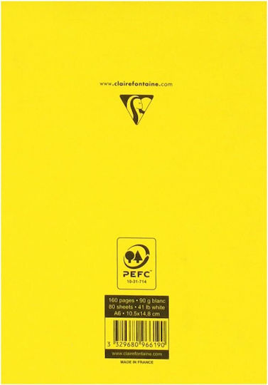Clairefontaine Sketchbook Graf It Sketch Pad 10x15cm 80 Sheets