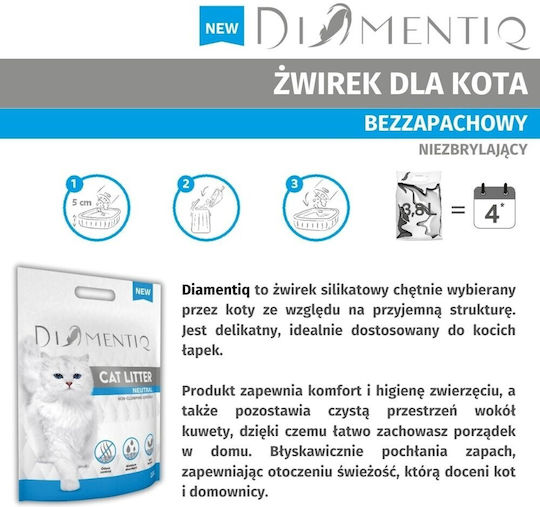 Diamentiq Cat Litter 28kg / 30lt