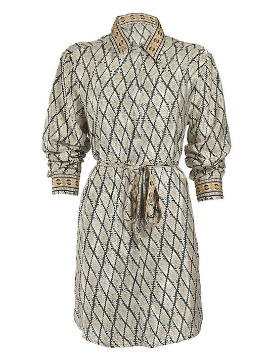 Ble Resort Collection Damen Mini Kaftan Strand Grün