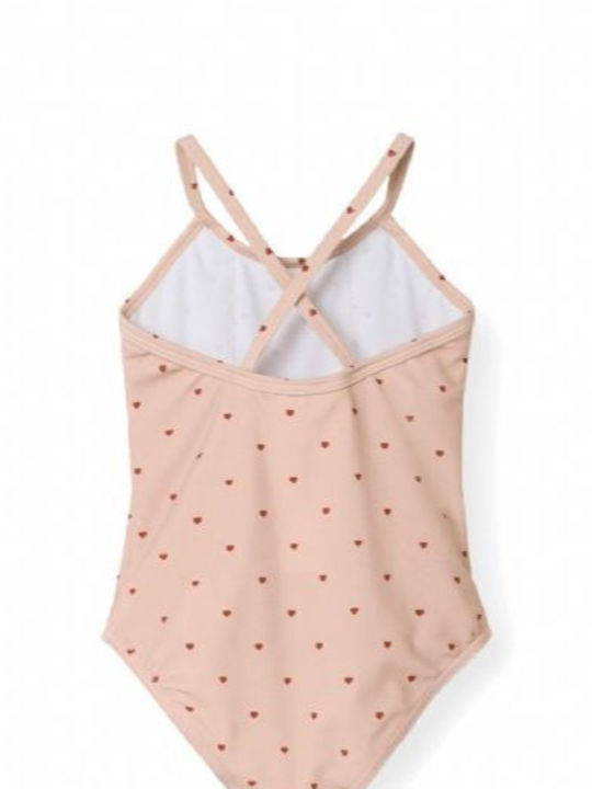 Lil' Atelier Kids Swimwear One-Piece Rose Dust