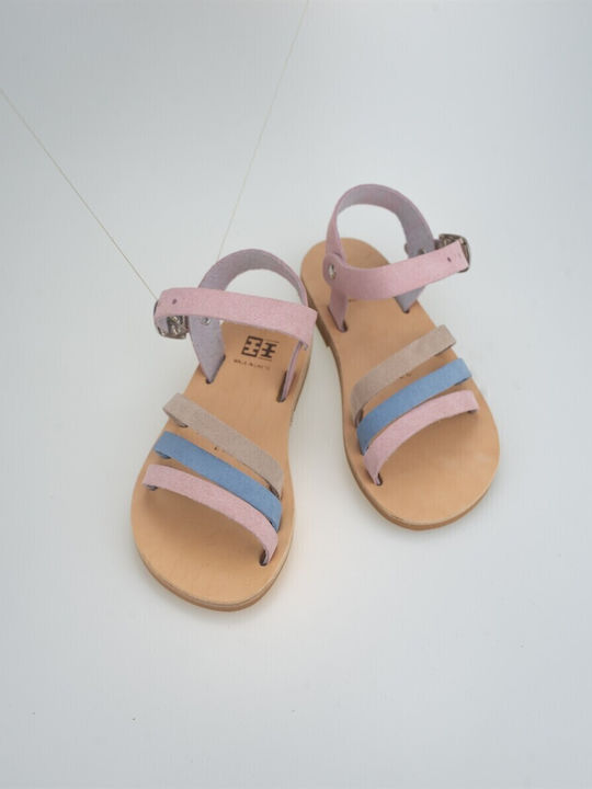 XX Kids' Sandals Colorful Pastel Suede