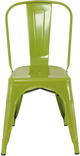 Außenstuhl Metallisch Relix Lime 1Stück 45x51x85cm.