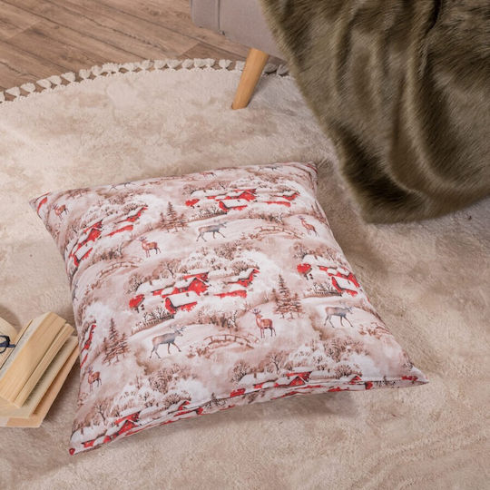 Teoran Christmas Decorative Rectangular Pillowcase 30x50cm