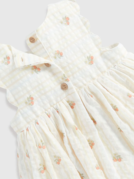 Rochie Fete Fără Mâneci Ecru