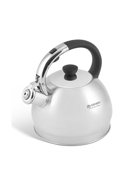 Edenberg Water Kettle Stainless Steel Black 2000ml
