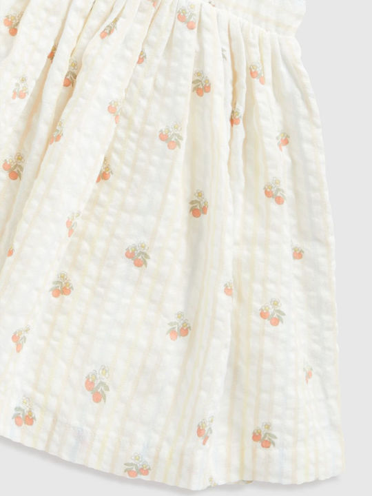 Rochie Fete Fără Mâneci Ecru