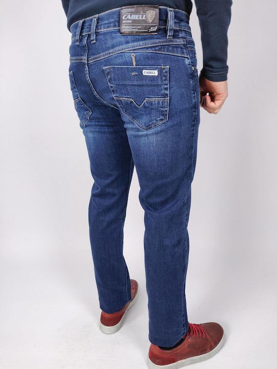 Cabell Jeans Pantaloni de Bărbați din Jean în Croială Normală DARK BLUE