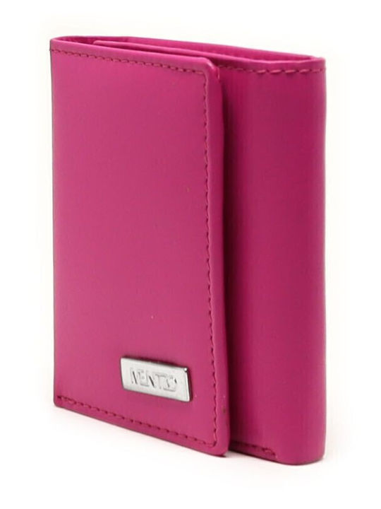 L301 Small Leather Women's Wallet Classic with RFID Fuchsia