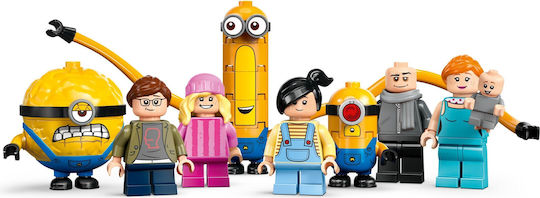 LEGO Minions Gru's Family Mansion for Ages 8+ 868 Pieces