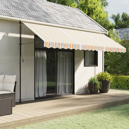 vidaXL Replacement Awning Multicolour with PU Coating 3.5x4.5m